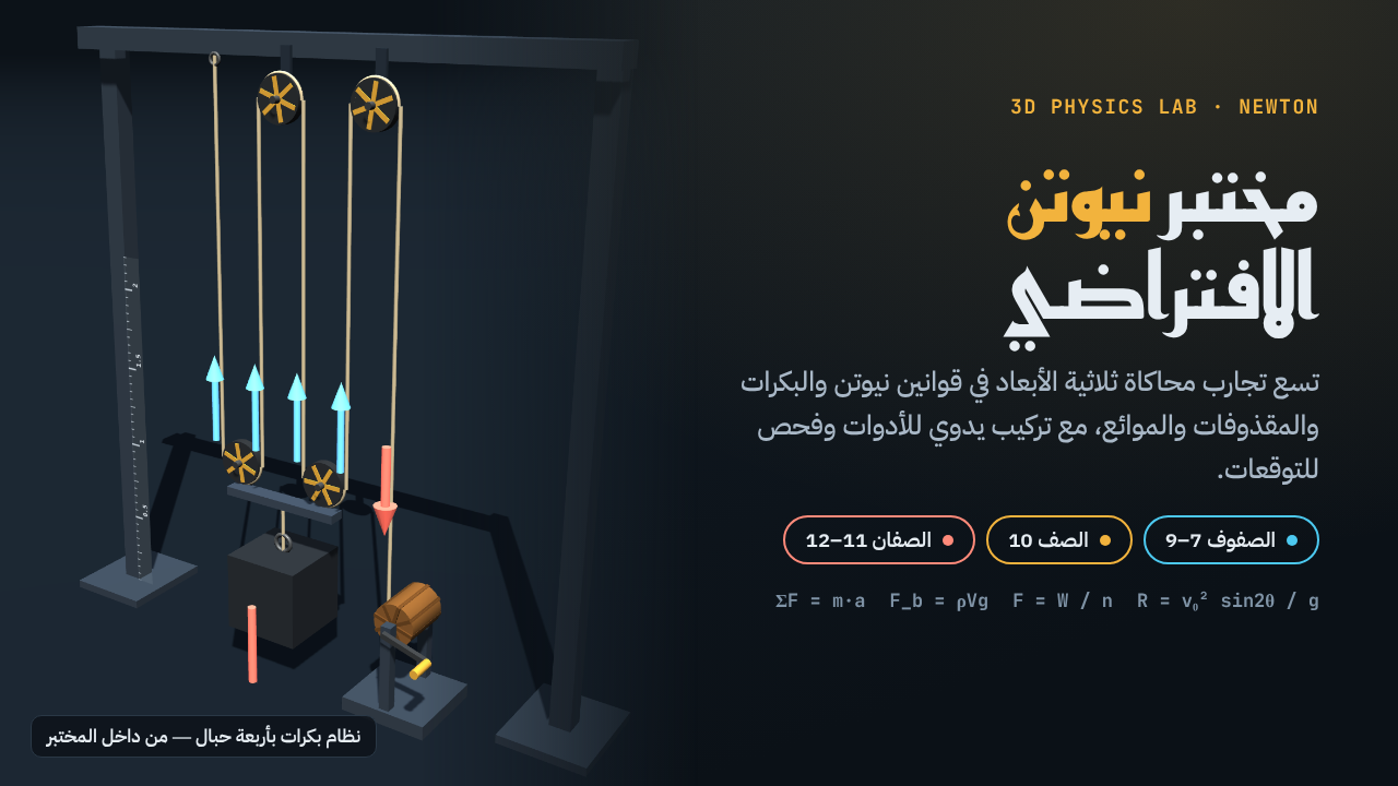 مختبر نيوتن الافتراضي